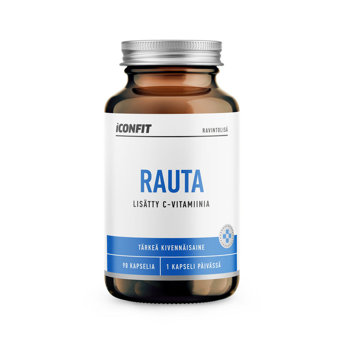 ICONFIT železo + vitamín C (90 kapslí)