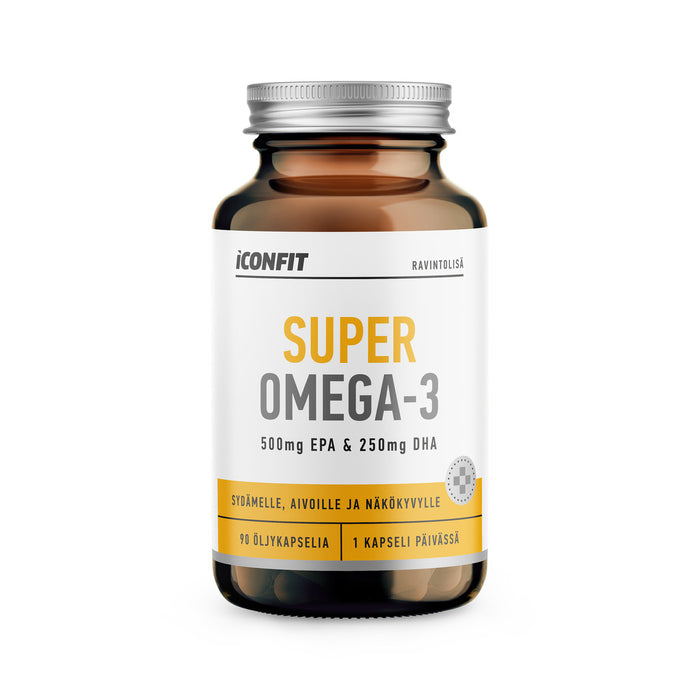 ICONFIT Super Omega-3 (90 minkštų kapsulių)