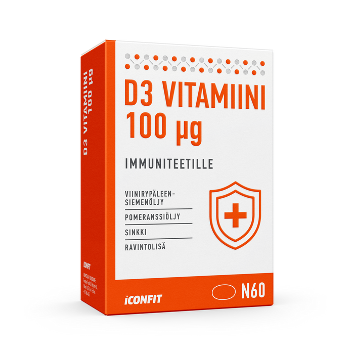 ICONFIT Vitamin D3 for immunity 4000 IU (60 kapsle)