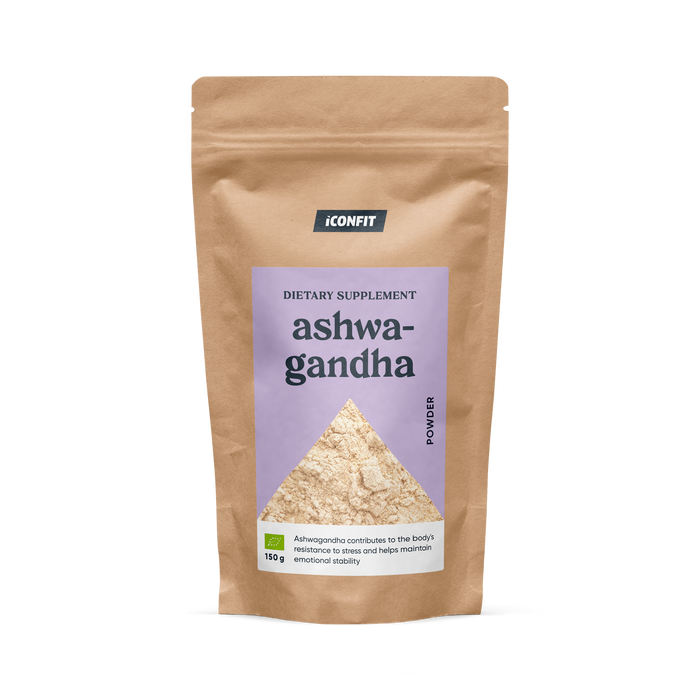 ICONFIT Organisk Ashwagandha Pulver (150 g)