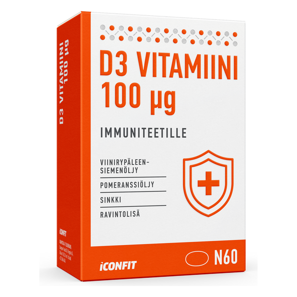 ICONFIT D3 vitaminas 4000 IU (90 kapsulių)