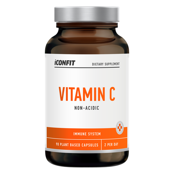 ICONFIT Vitamin C – Nicht säurebildend (90 Kapseln)