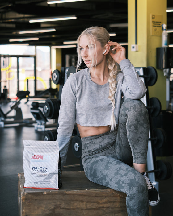 ICONFIT WHEY+ Колаген • Премиум протеин •